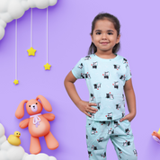 Cat love Kids Unisex Nightwear