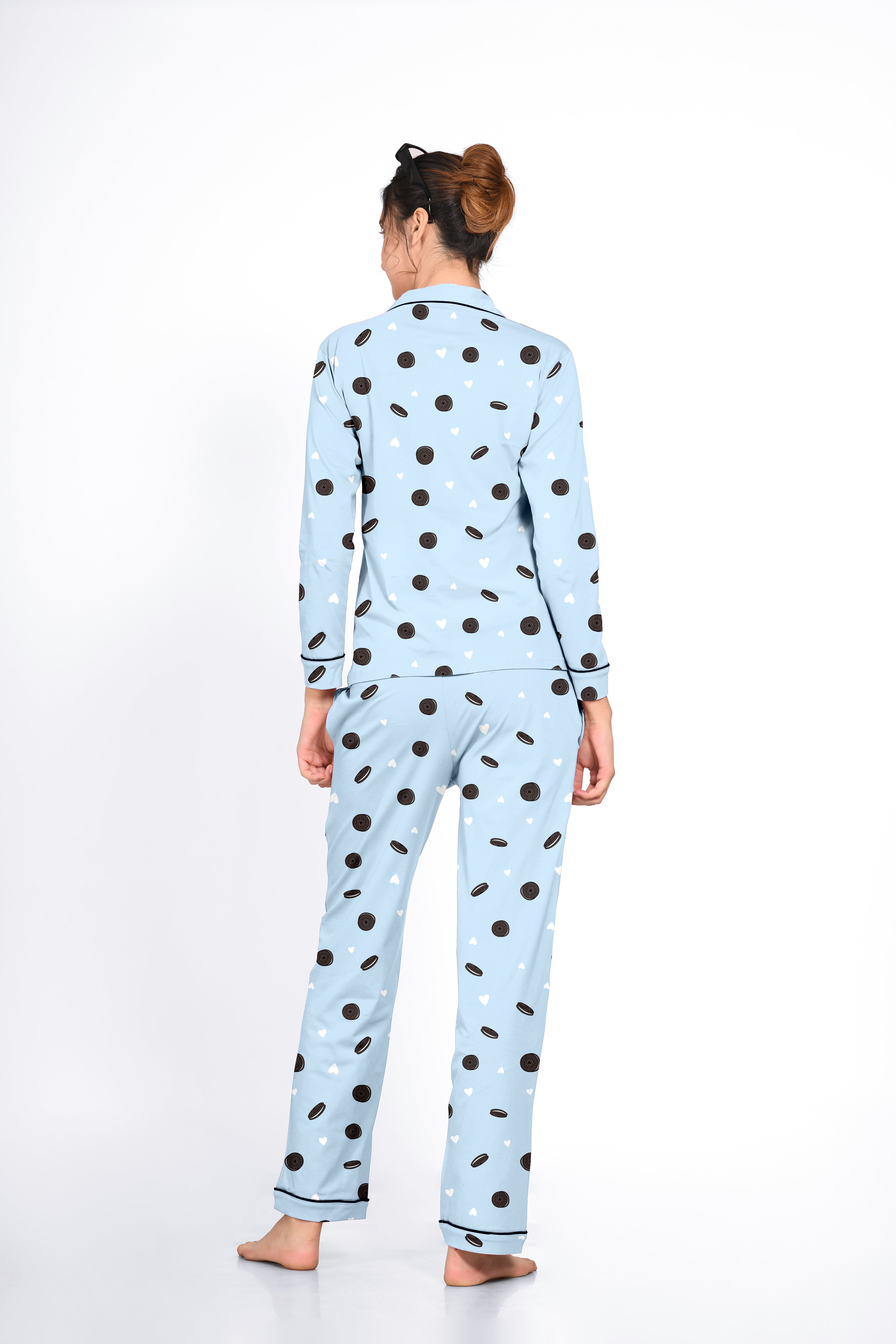 Oreo Full Sleeves Pyjama Set