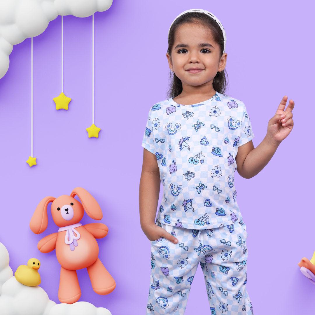 Summer Vibe Kids Unisex Nightwear