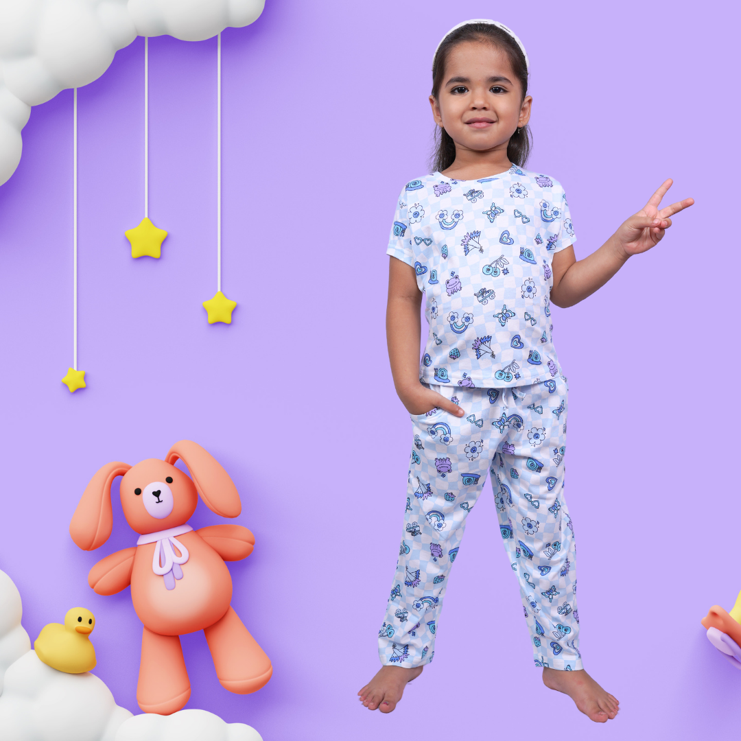 Summer Vibe Kids Unisex Nightwear