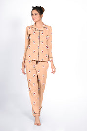 Love Bulb Full Sleeves Pyjama Set