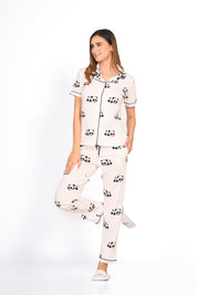 Panda Print Pyjama Set - NapStory