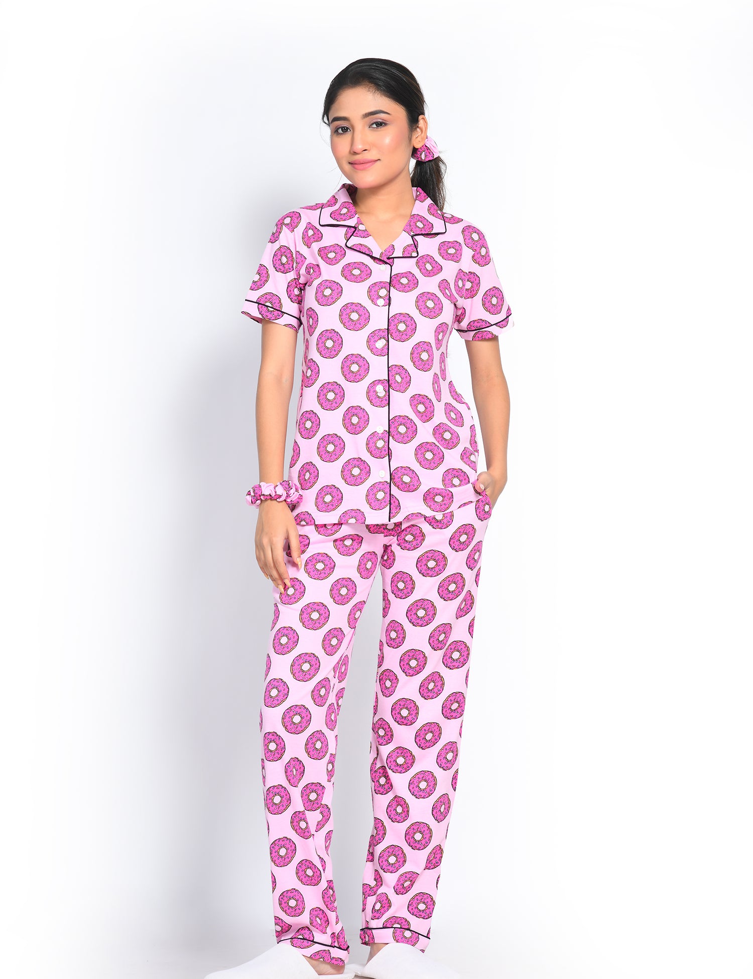 Donut Print Pyjama Set - NapStory