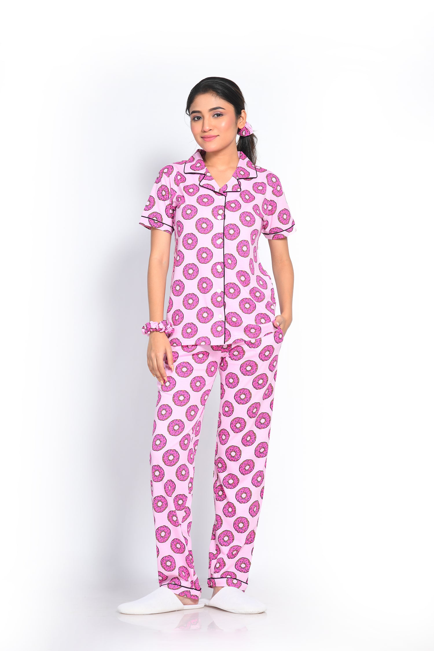 Donut Print Pyjama Set - NapStory