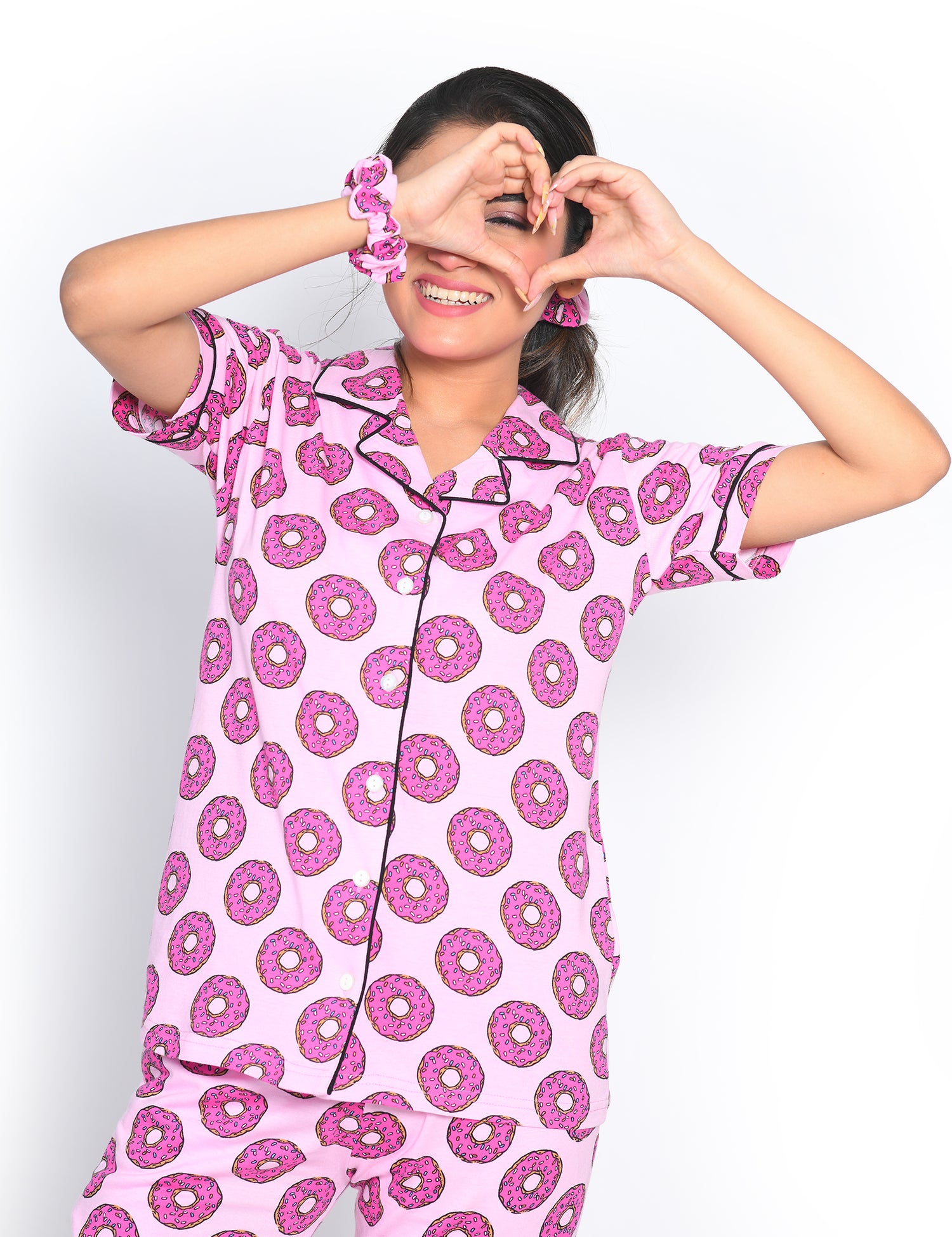 Donut Print Pyjama Set - NapStory