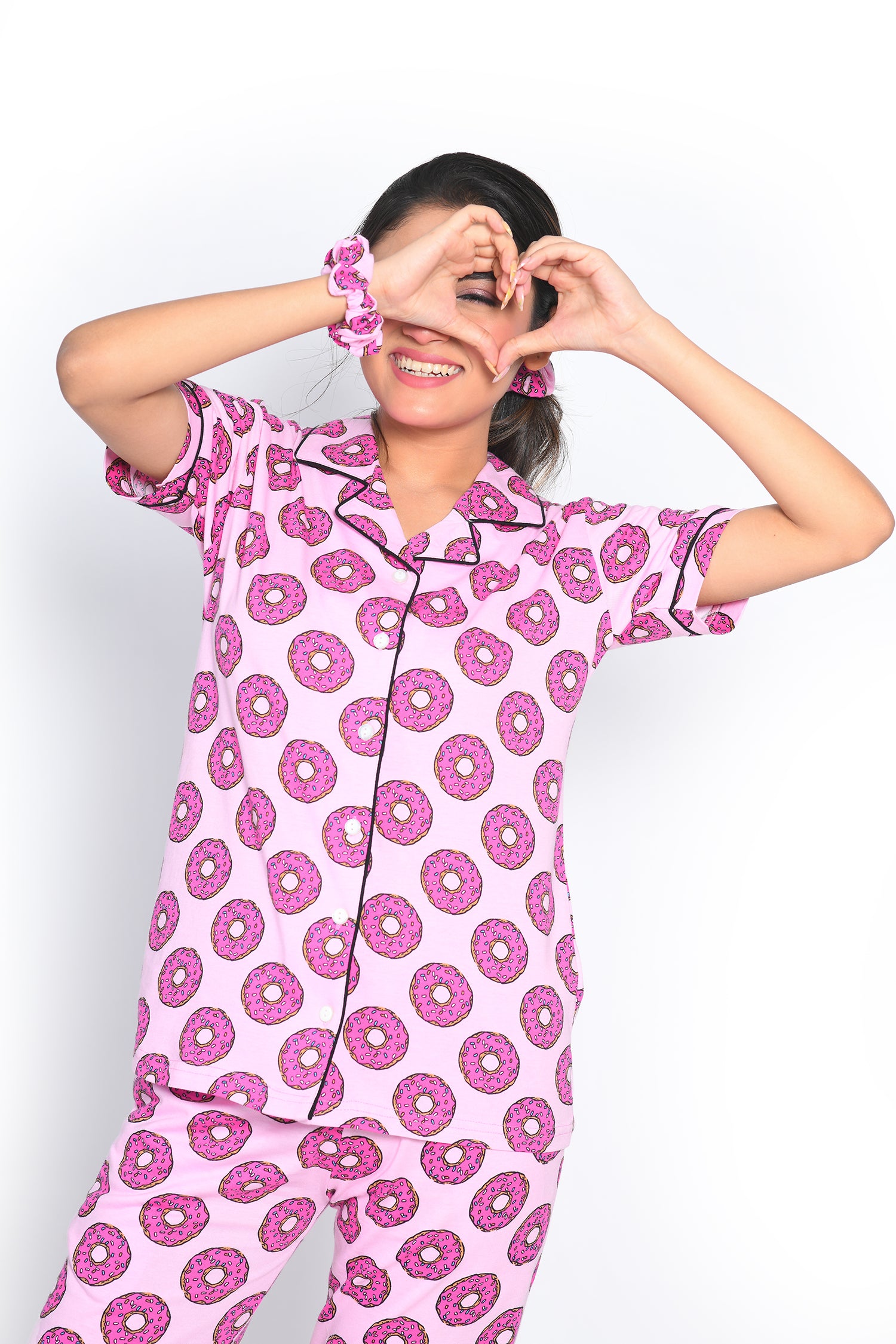 Donut Print Pyjama Set - NapStory