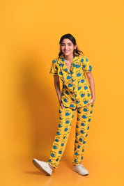 Kettle Print Pyjama Set - NapStory