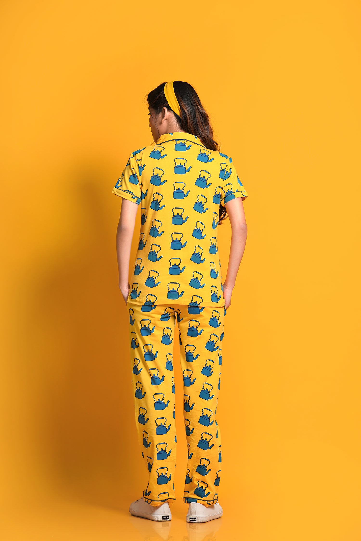 Kettle Print Pyjama Set - NapStory