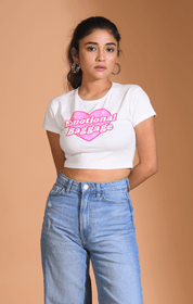 Emotional Baggage Baby Tee - NapStory